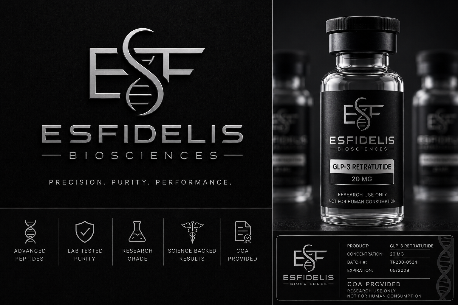 ESFIDELIS Biosciences branding